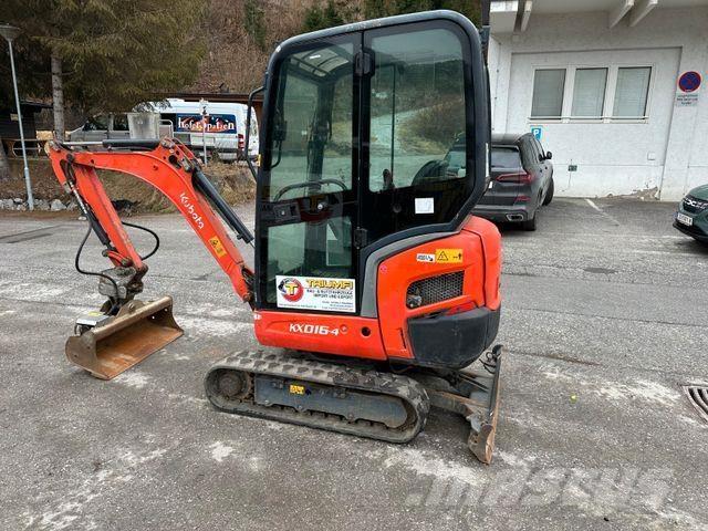 Kubota KX016-4 Mini rýpadlá < 7t