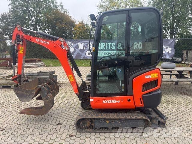 Kubota KX016-4 Mini rýpadlá < 7t