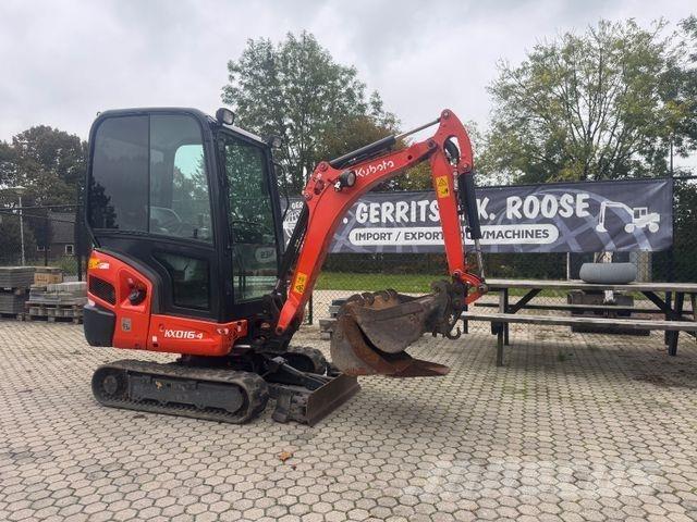 Kubota KX016-4 Mini rýpadlá < 7t