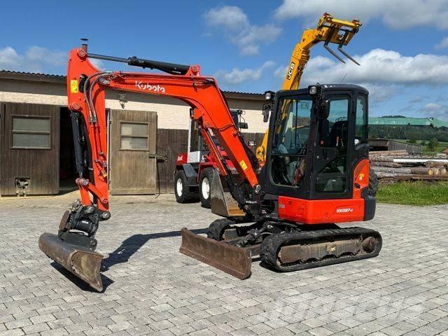 Kubota KX037-4 Mini rýpadlá < 7t