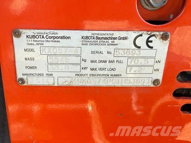 Kubota KX057-4 Mini rýpadlá < 7t
