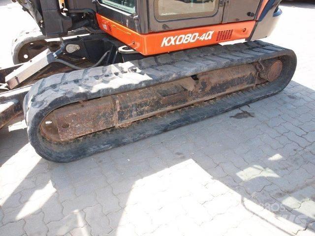 Kubota KX080-4a Mini rýpadlá < 7t