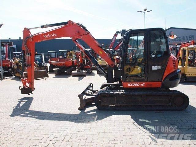 Kubota KX080-4a Mini rýpadlá < 7t