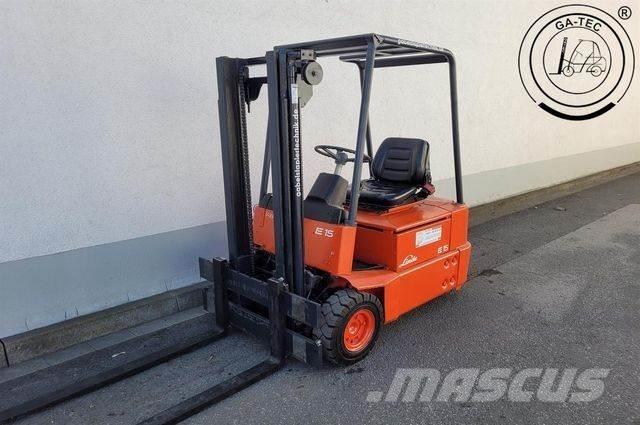 Linde E15 Akumulátorové vozíky