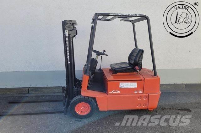 Linde E15 Akumulátorové vozíky