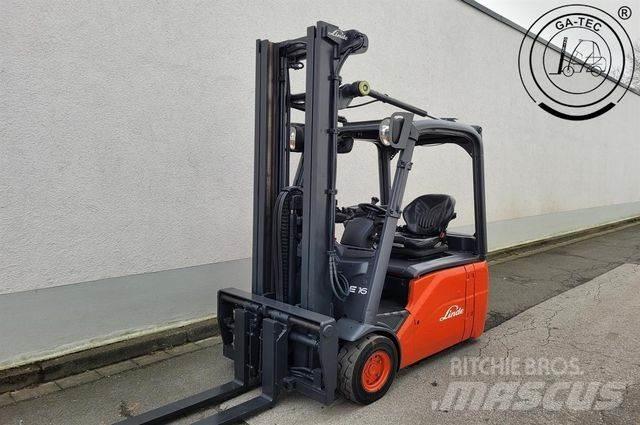 Linde E16 Akumulátorové vozíky