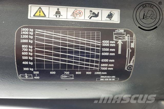Linde E16-02 Akumulátorové vozíky