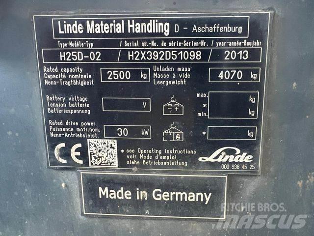 Linde H 25 Iné