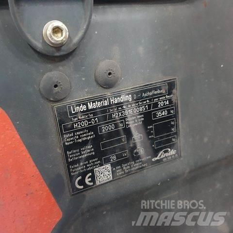Linde H20D-01 Dieselové vozíky