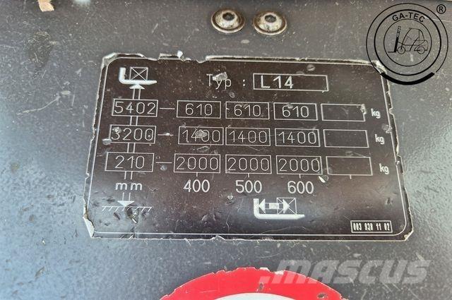 Linde L14i Vysokozdvižný vozík