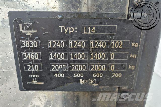 Linde L14i Vysokozdvižný vozík