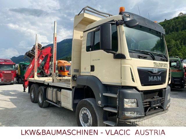 MAN TGS 33.480 6x6 Nákladné vozidlá na prepravu dreva