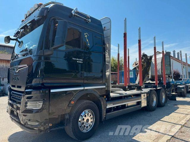 MAN TGX 26.580 Nákladné vozidlá na prepravu dreva