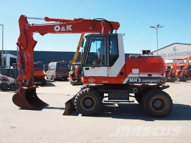 O&K MH 5 Compakt Kolesové rýpadlá