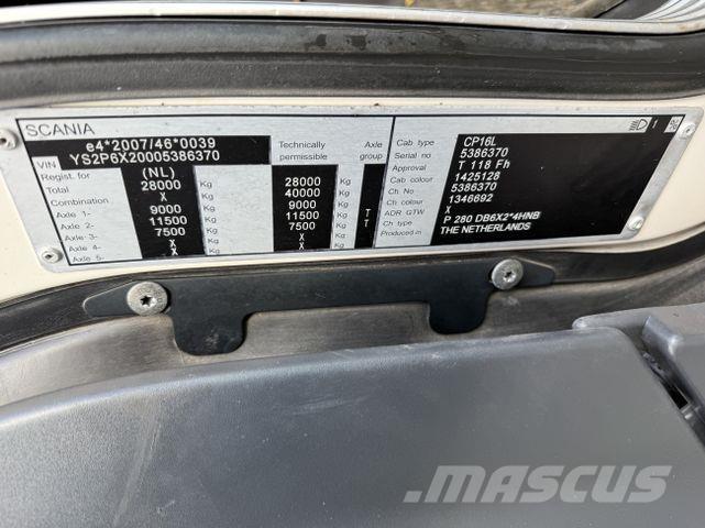 Scania P280 6X2*4 Nákladné vozidlá bez nadstavby