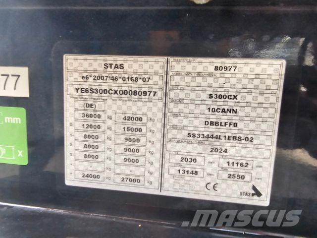 Stas Ferroliner Sklápacie návesy