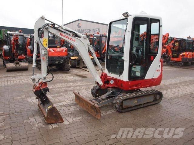 Takeuchi TB 216 Mini rýpadlá < 7t