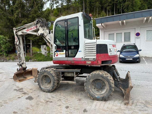 Takeuchi TB175WA Kolesové rýpadlá