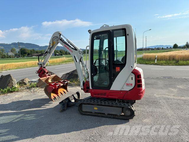 Takeuchi TB216 Mini rýpadlá < 7t