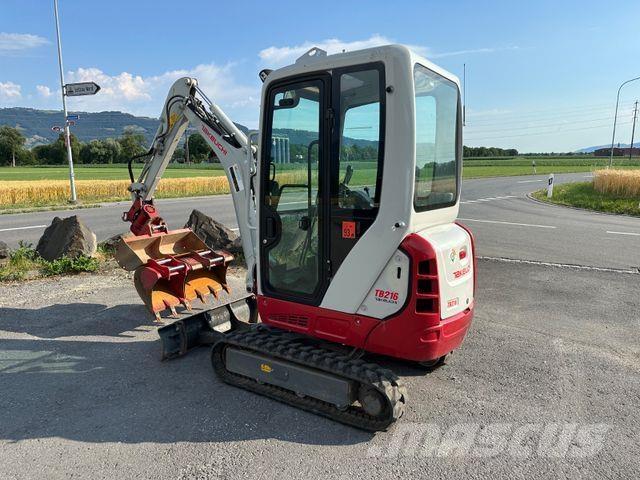 Takeuchi TB216 Mini rýpadlá < 7t