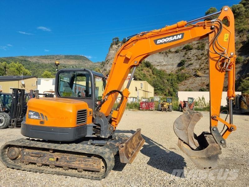 Doosan DX85 Mini rýpadlá < 7t