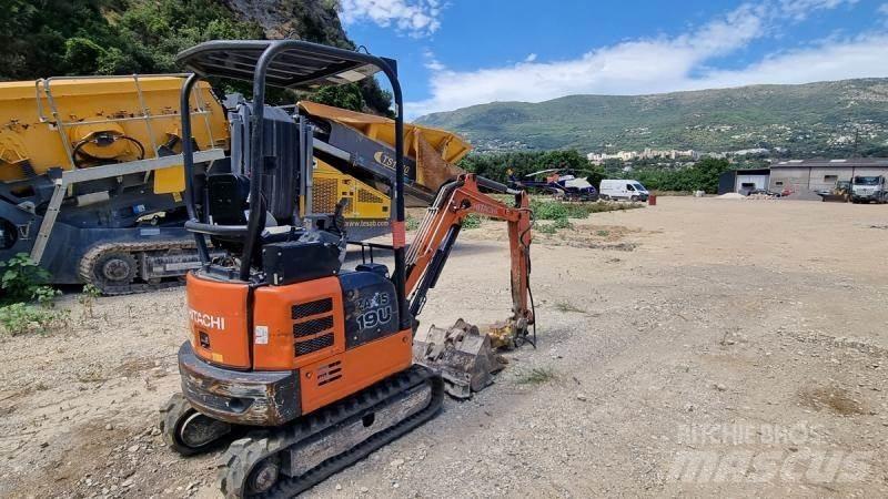 Hitachi ZAXIS 19 Mini rýpadlá < 7t