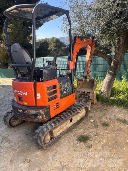Hitachi zx19 Mini rýpadlá < 7t