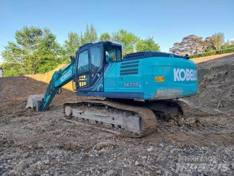 Kobelco SK210 Pásové rýpadlá
