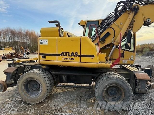 Atlas 1604 KZW 13 Pásové rýpadlá