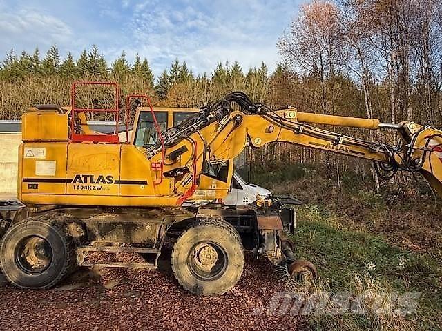 Atlas 1604 KZW 24 Pásové rýpadlá