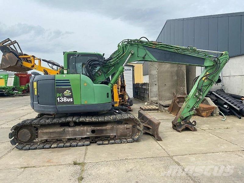 Komatsu PC138-8 Pásové rýpadlá