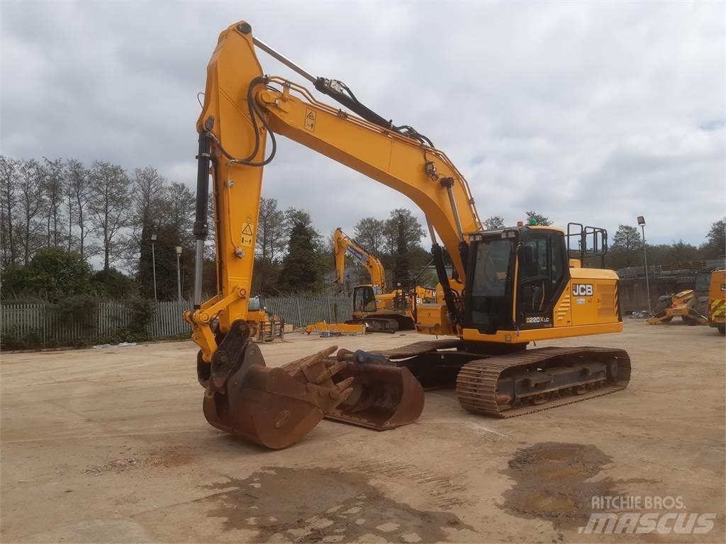 JCB 220X Pásové rýpadlá