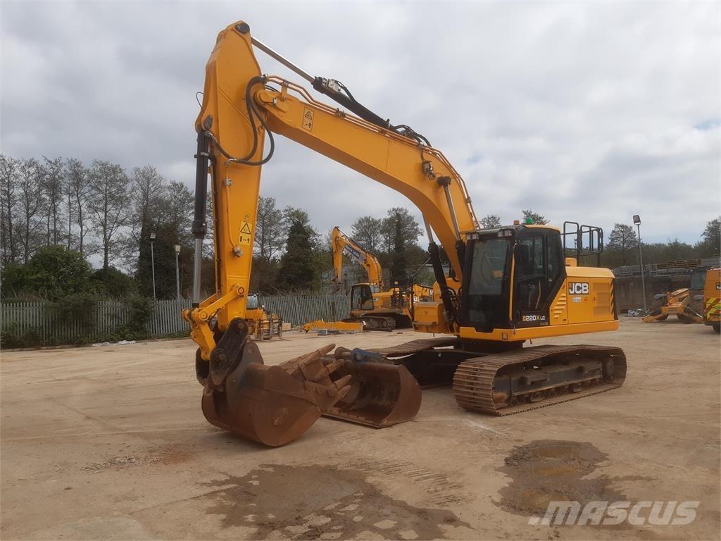 JCB 220X Pásové rýpadlá