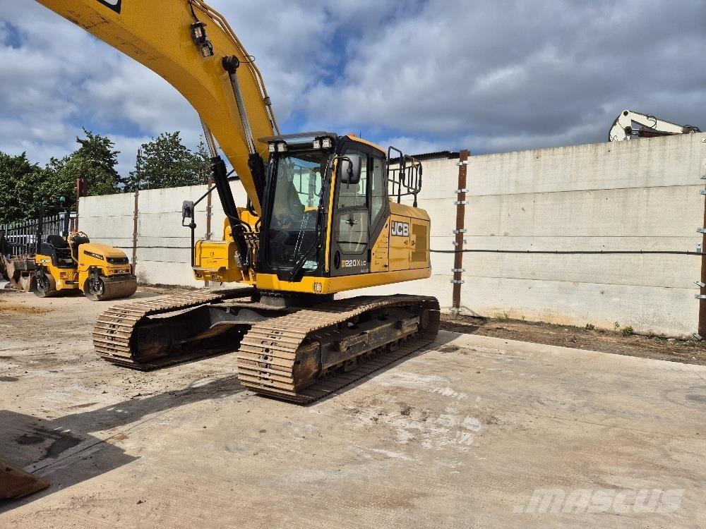 JCB 220X Pásové rýpadlá