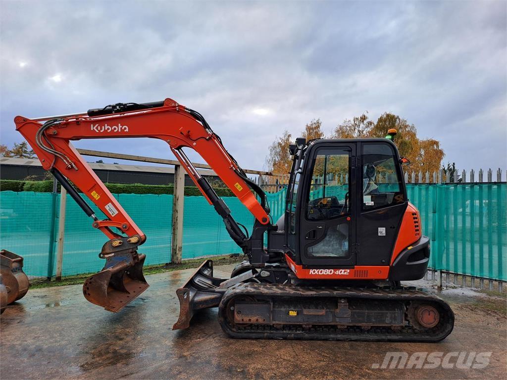 Kubota  Mini rýpadlá < 7t