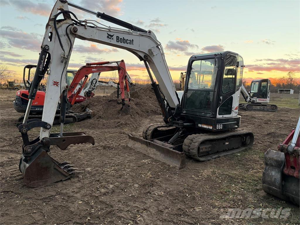 Bobcat E60 Pásové rýpadlá