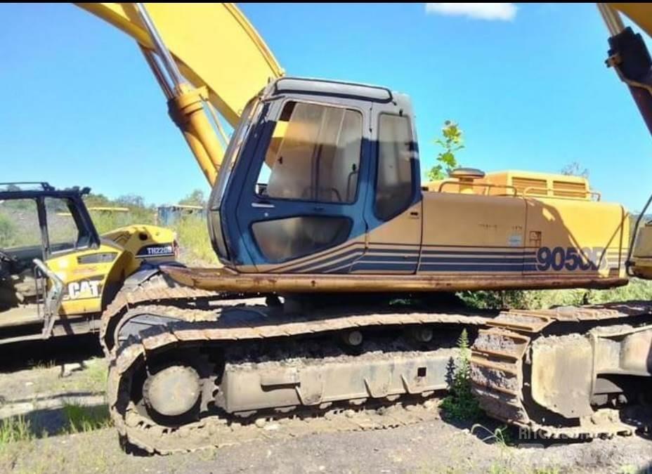 CASE 9050B Pásové rýpadlá