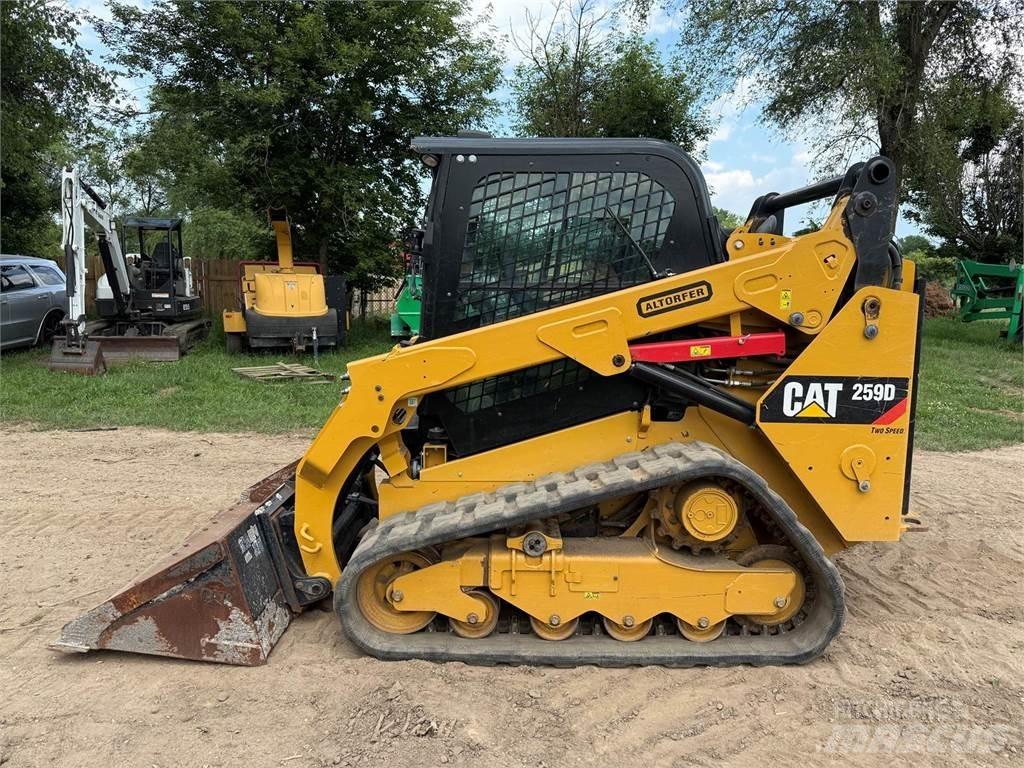 CAT 259D Šmykom riadené nakladače