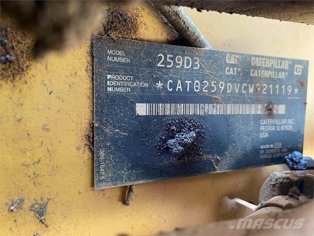 CAT 259D3 Šmykom riadené nakladače