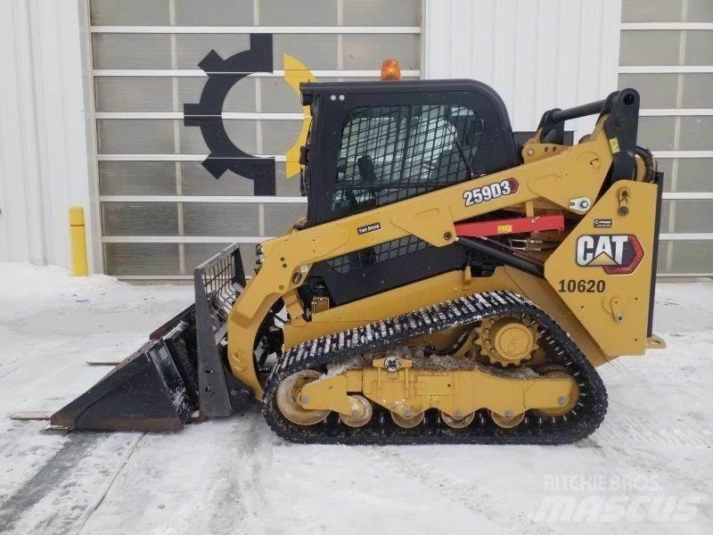 CAT 259D3 Šmykom riadené nakladače