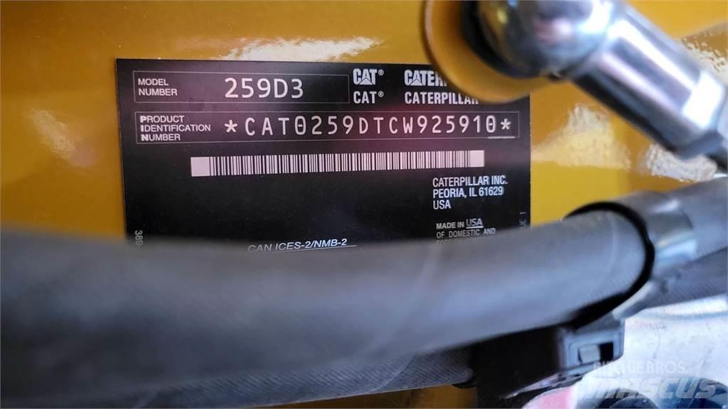 CAT 259D3 Šmykom riadené nakladače