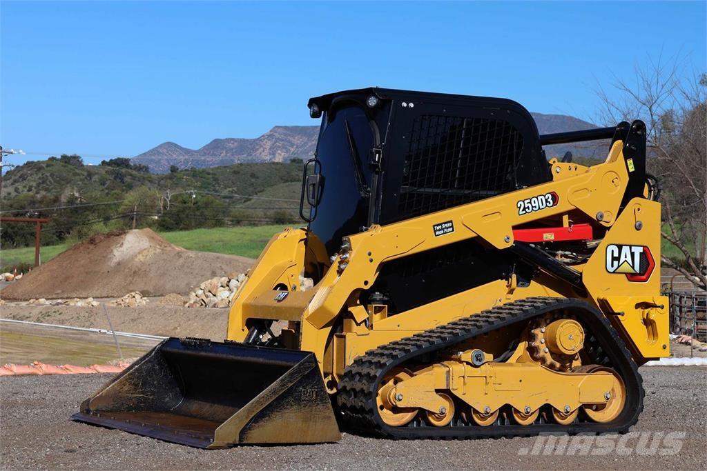 CAT 259D3 Šmykom riadené nakladače