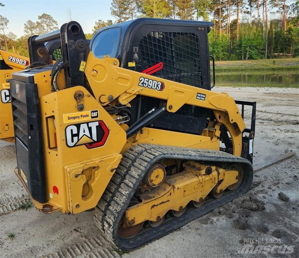 CAT 259D3 Pásové nakladače