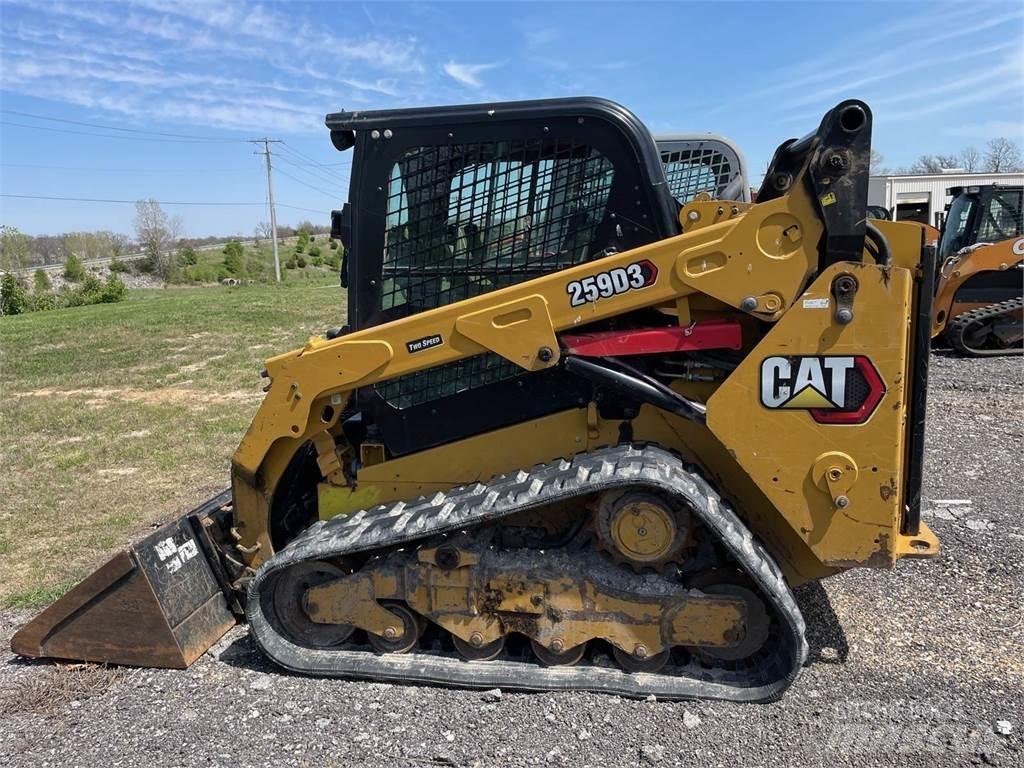 CAT 259D3 Šmykom riadené nakladače