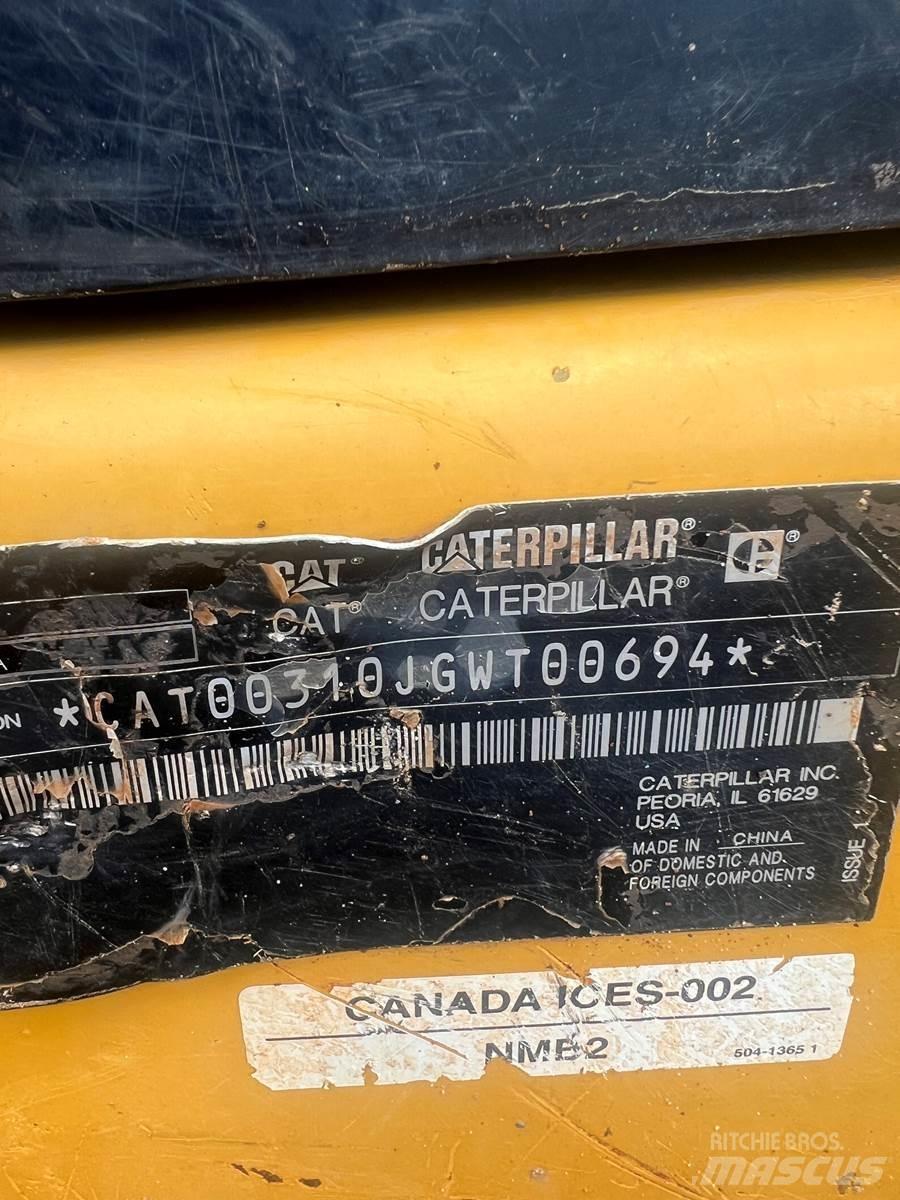 CAT 310 Pásové rýpadlá