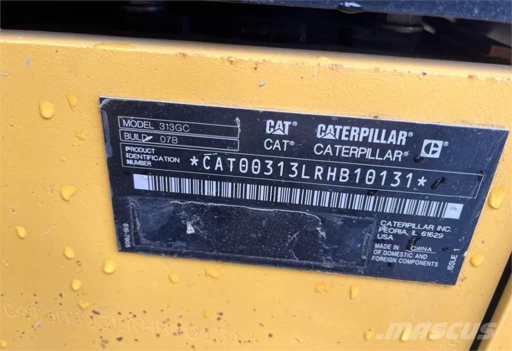 CAT 313 GC Pásové rýpadlá