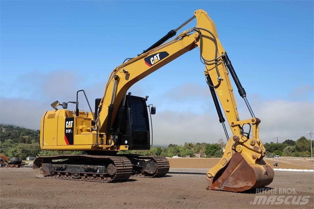 CAT 313FL Pásové rýpadlá