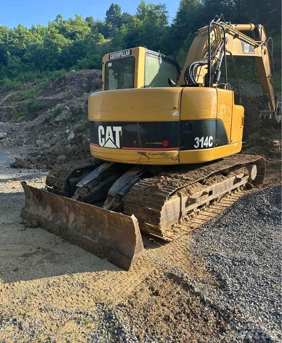 CAT 314C Pásové rýpadlá