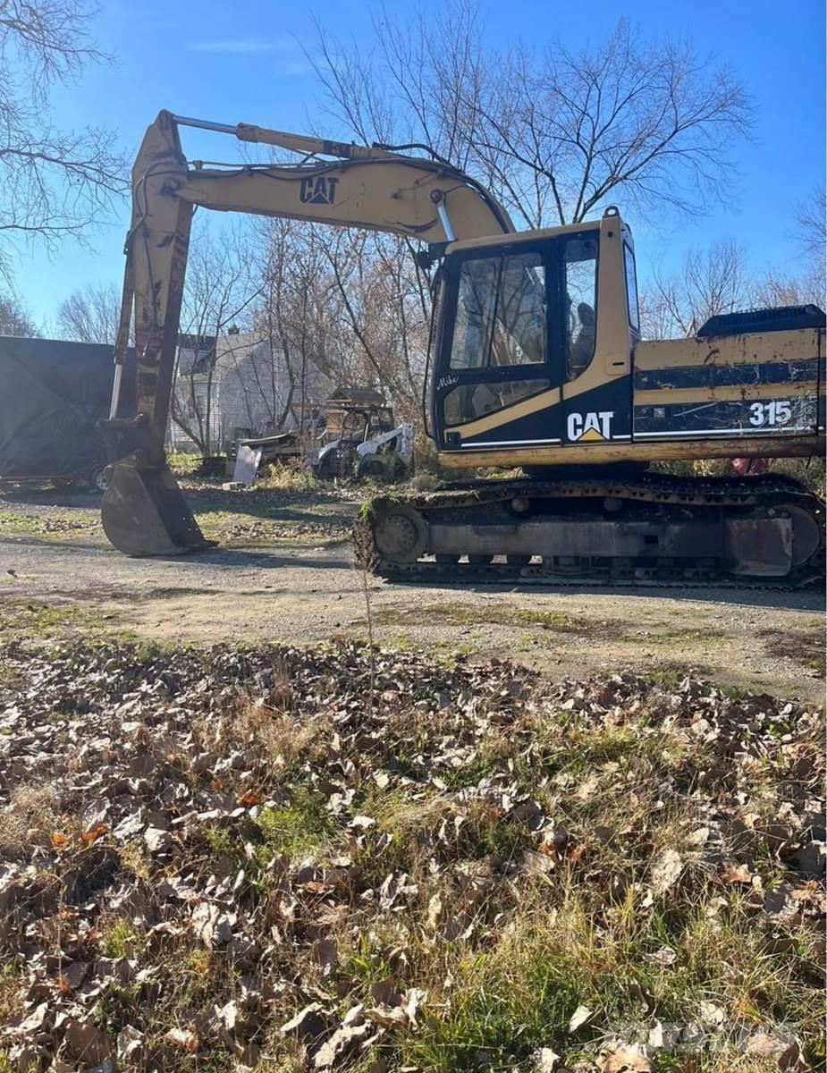 CAT 315 Pásové rýpadlá