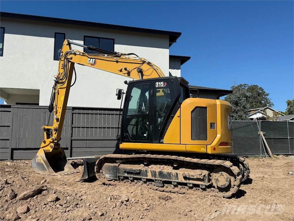 CAT 315 Pásové rýpadlá
